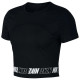 Nike Γυναικεία κοντομάνικη μπλούζα crop top